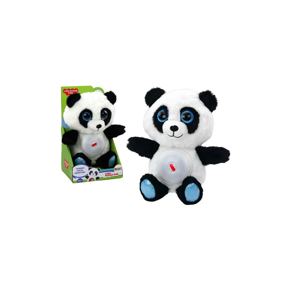 Panda Teddy Bear Sleeper Lamp Lullabies Cuddly Toy Mascot 30 cm-Miegui, Migdukai ir karuselės, Miego žaislai-e-vaikas