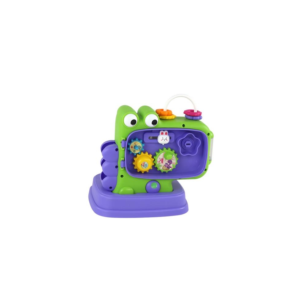 Dinozaurų edukacinis žaislas Whac-A-Mole Sorter violetinis-Žaislai, Kūdikiams, Žaislai mažyliams (iki 4 m.