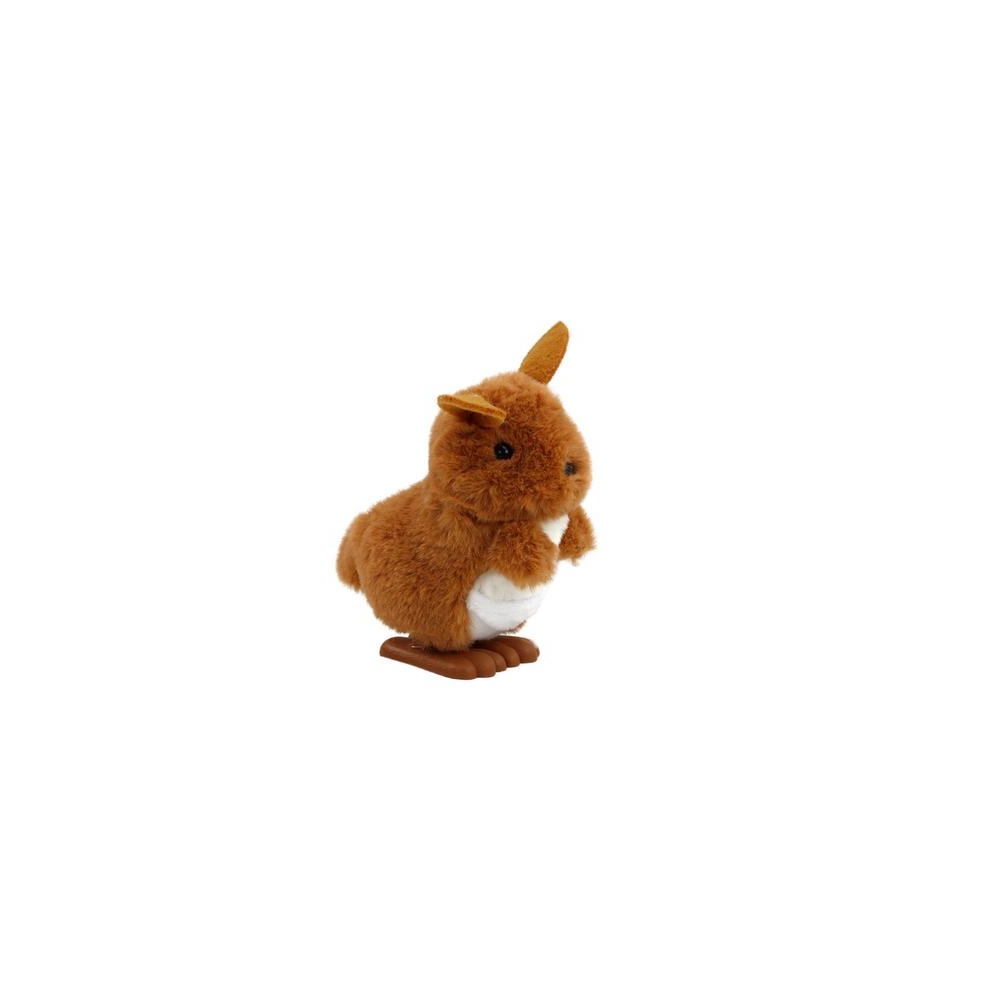 Prisukama pliušinė kengūra Jumping Kangaroo, ruda 1vnt-Žaislai, Minkšti žaislai-e-vaikas