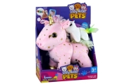 Unicorn Plush Sleeping Animal Lullaby Pink With Stars Set