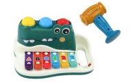 Cymbałki Pianinko Krokodyl Organki Interaktywne Instrument Edukacyjny
