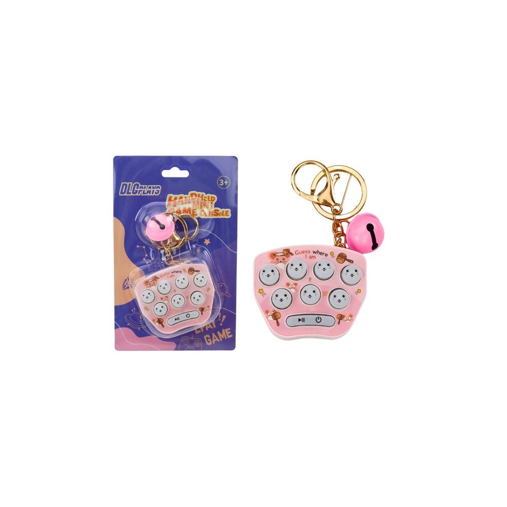 Elektroninis kišeninis žaidimas "Pop It Handbags Pink