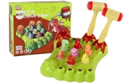 Wack-A-Mole Game Dinosaurs Board Two Hammers Green Lights Sounds
