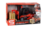 Red Forklift 1:16 Moving Forks Sounds Lights