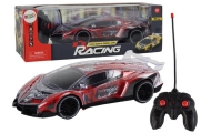 Remote Controlled RC Sports Car 1:16 Scale Red Lights