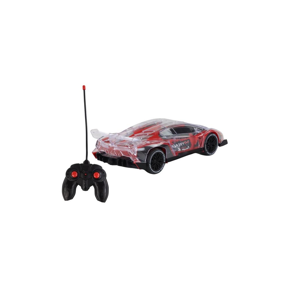 Remote Controlled RC Sports Car 1:16 Scale Red Lights