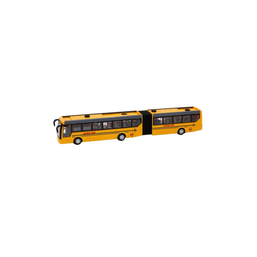 RC nuotoliniu būdu valdomas šarnyrinis mokyklinis autobusas 1:32 geltonas-Žaislai, Auto ir transporto žaislai, Valdomos radijo b