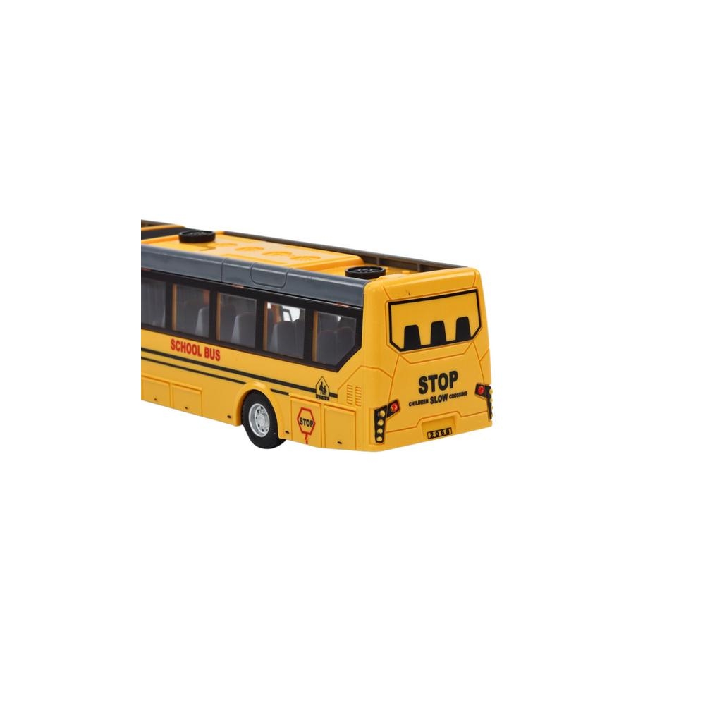 RC nuotoliniu būdu valdomas šarnyrinis mokyklinis autobusas 1:32 geltonas-Žaislai, Auto ir transporto žaislai, Valdomos radijo b