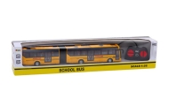 Autobus Szkolny Bus Zdalnie Sterowany Przegubowy RC 1:32 Żółty