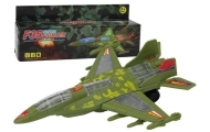 F35 Military Fighter Driving Lights Sounds Green