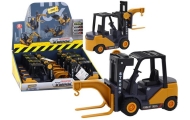 Forklift With Hook Adjustable Friction Drive Yellow