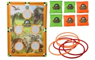 Rankų mėtymo Hoop žaidimas 2in1 lenta Dinozaurai