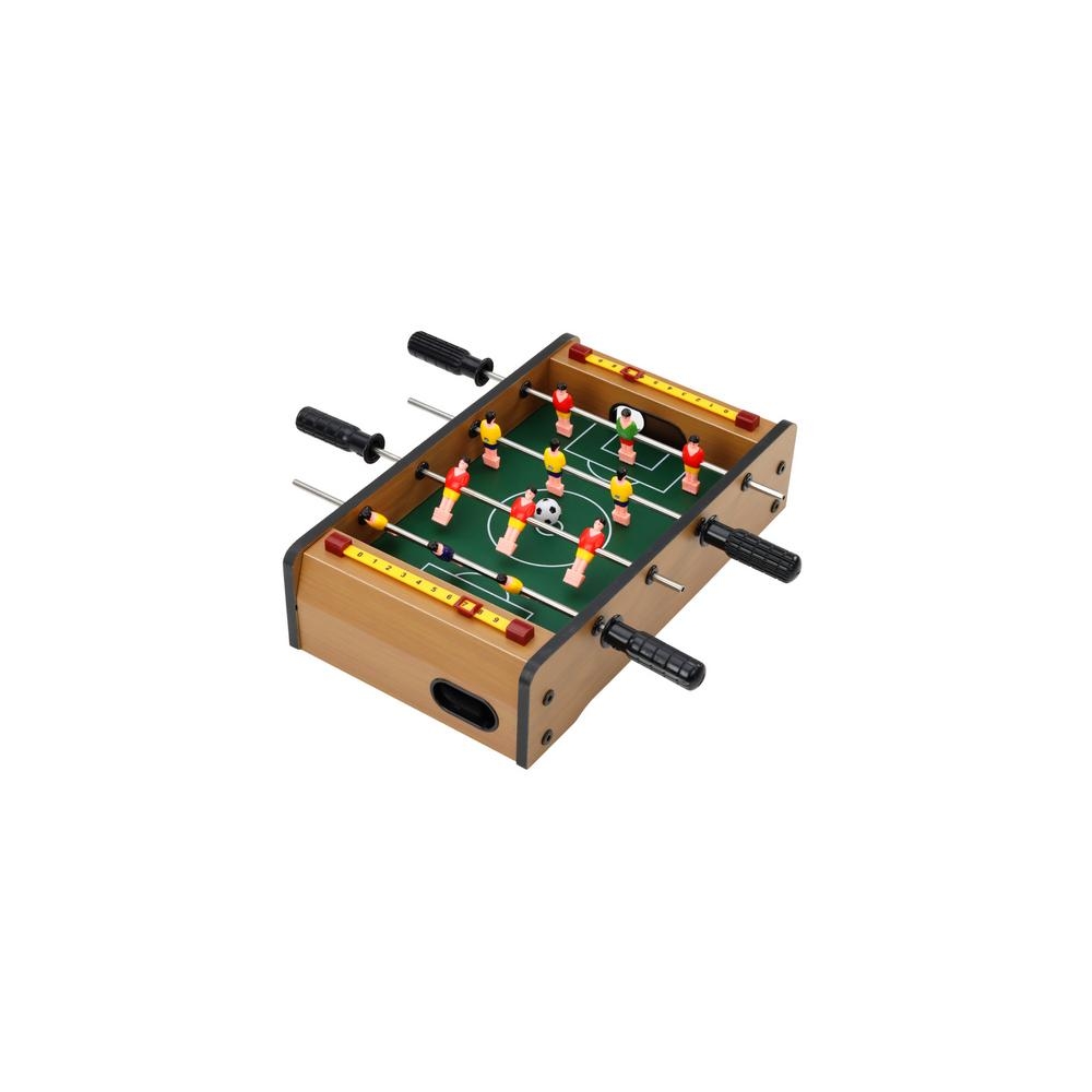 Mini medinis stalo futbolas 36 cm x 21,5 cm x 9 cm