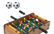 Mini Wooden Table Football 36cm x 21.5cm x 9cm