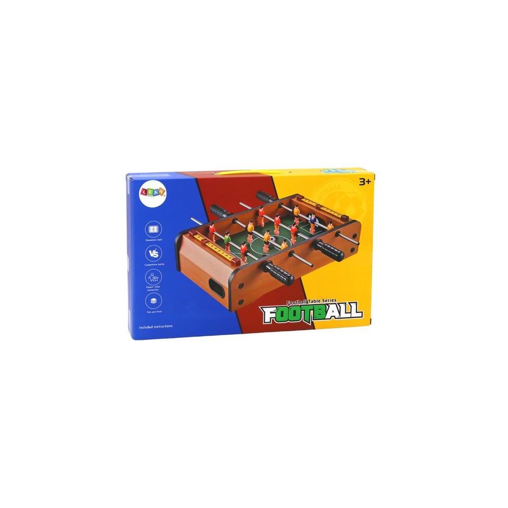 Mini medinis stalo futbolas 36 cm x 21,5 cm x 9 cm