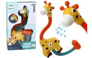 Yellow Giraffe Bath Toy Shower Sprinkler