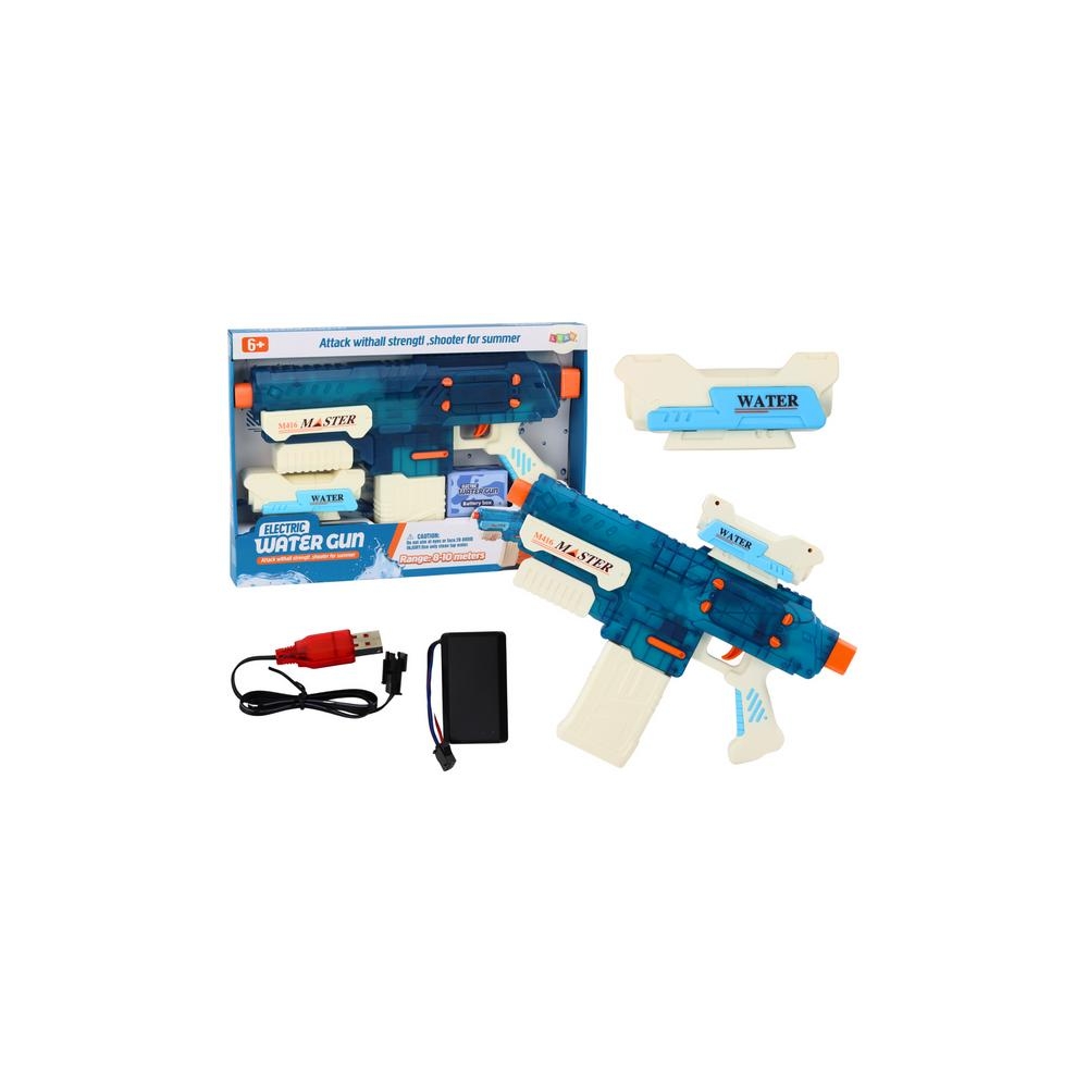 Įkraunamas vandens pistoletas M416 500ml Nuotolis 8-10 m