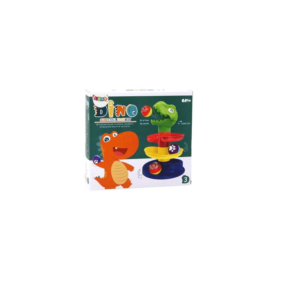 Edukacinis kamuoliukų kalnelis Green Dinosaur-Žaislai, Kūdikiams, Žaislai mažyliams (iki 4 m.