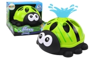 Castle Sprinkler Ladybug Green Water Fountain