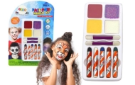 Face Painting Set Glitter Paints Crayons