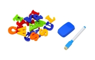 Magnetic Educational Board Letters Numbers Marker Pen Sponge