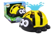Garden Sprinkler Ladybug Water Fountain Yellow