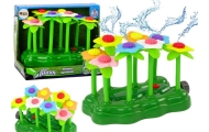 Garden Toy Water Flowers Sprinkler Fountain For Children Backlight