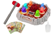 Arcade Game Wac A Mole Dinosaurs Volcano Smoke Effect Lights Sounds