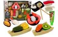 Zestaw Zabawkowy Do Sushi Akcesoria Krewetki Dla Dzieci 24 ele.