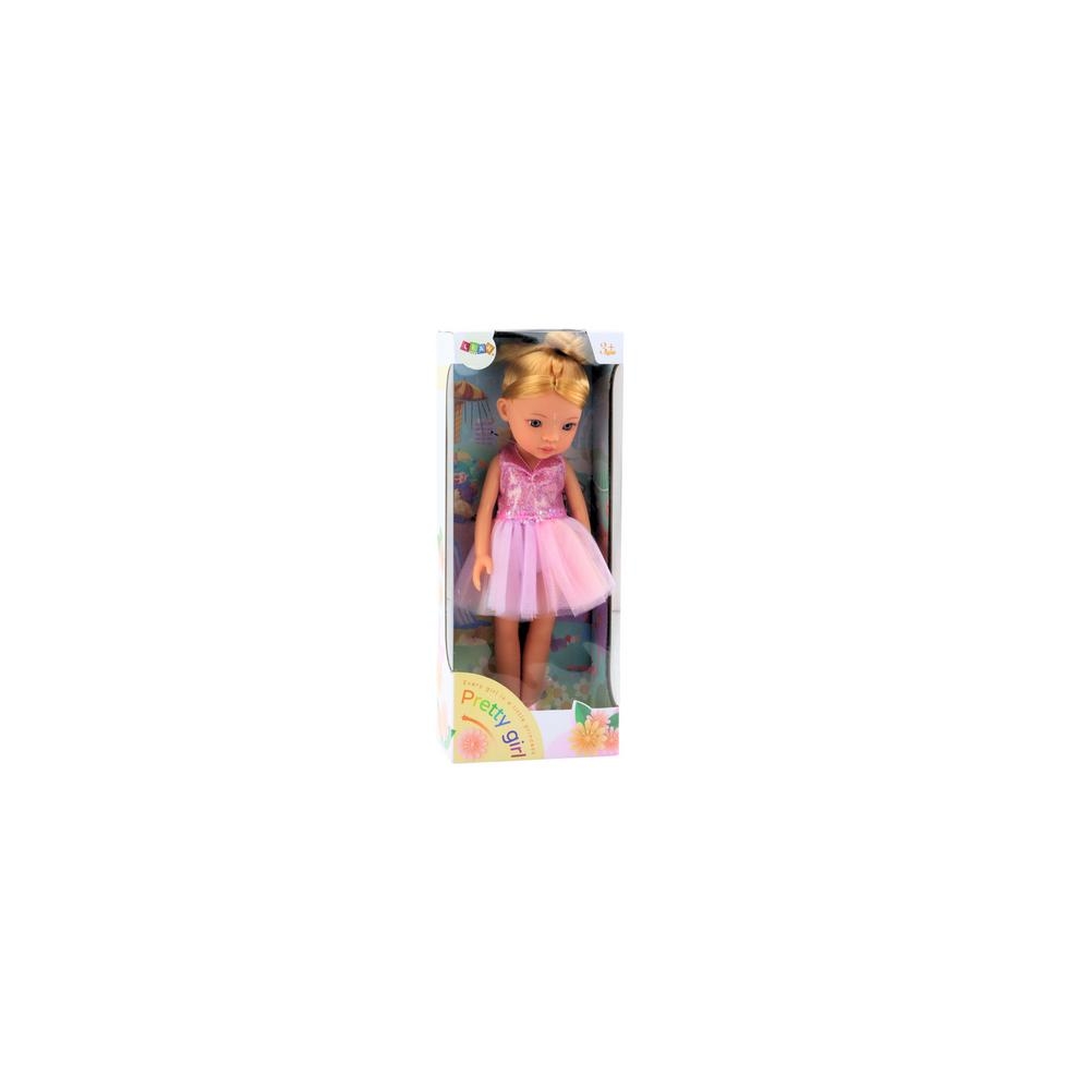 Lėlė balerina Rožinė 33 cm