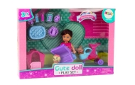 Doll With Dogs Dog Doll Kennel Accessories Pink Puppy 16 pcs.