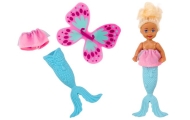 Mini lėlė 2in1 Undinėlė Fairy Tail Sparnai