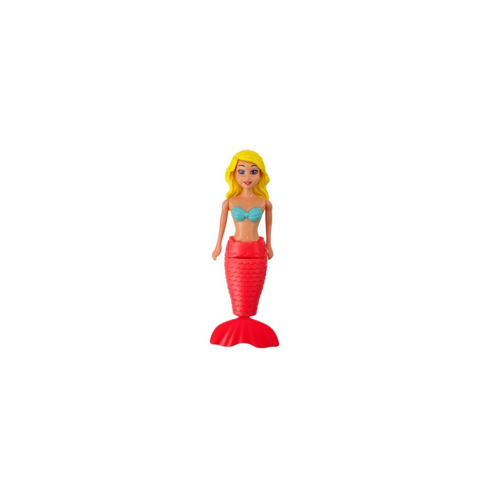 Maudymosi undinė plaukikė Turquoise Pink Doll MIX 1vnt