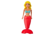 Maudymosi undinė plaukikė Turquoise Pink Doll MIX 1vnt