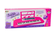 Vaikiškas elektrinis pianinas 36 melodijos, rožinis-Žaislai, Muzikiniai-e-vaikas