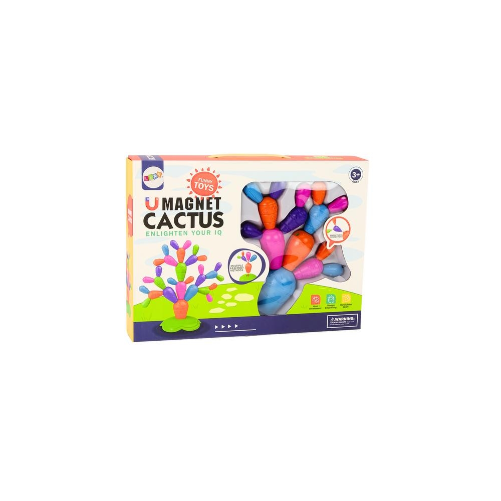 Magnetic Cactus Construction Blocks 16 Elements