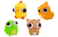 Antistresinis žaislas Happy Monster Sensory squish MIX
