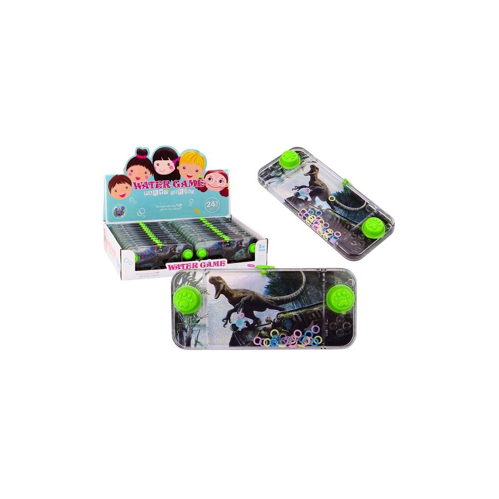 Water Arcade Game Dinosaur Velociraptor Console Pad Green
