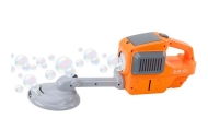 Soap Bubble Machine Lawn Mower Trimmer Two Liquids Orange