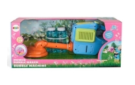 Soap Bubble Machine Lawn Mower Trimmer Two Fluids Blue