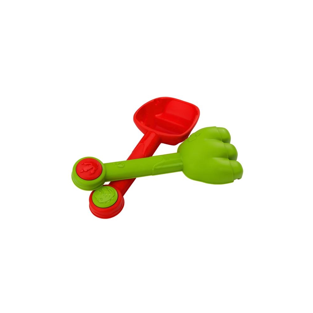 Sand Bucket Set with Shower, Spatula, Rake, Molds, Dinosaurs