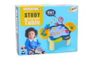 Multifunctional Table 4in1 Blocks Fishing Drawing Blue