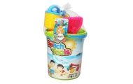 Sand Toy Set, Bucket, Grinder, Watering Can, Colorful Molds