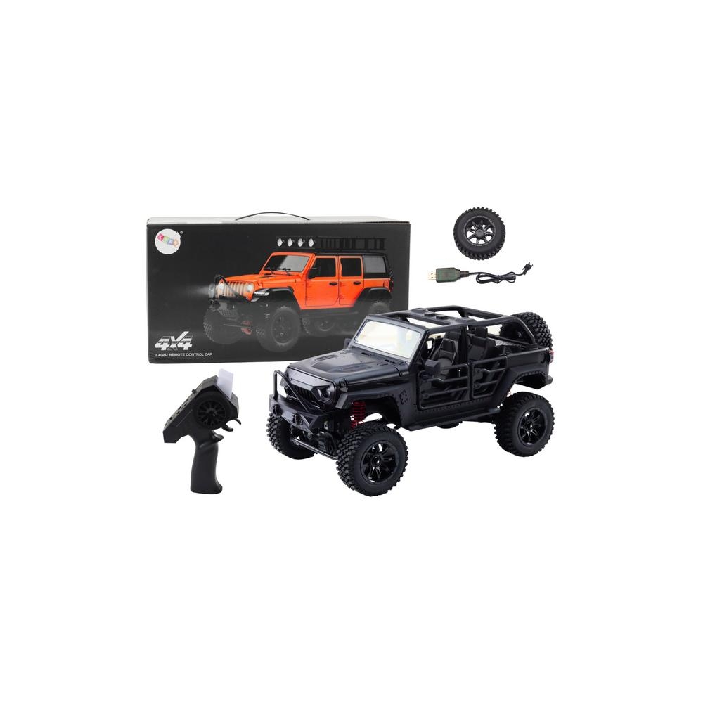 Visureigis nuotoliniu būdu valdomas RC automobilis 2.4G 4x4 Drive Black