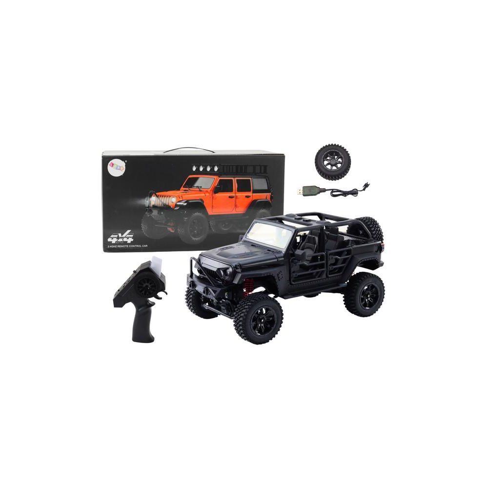 Nuotoliniu būdu valdomas Visureigis RC 2.4G 4x4 Drive, Black
