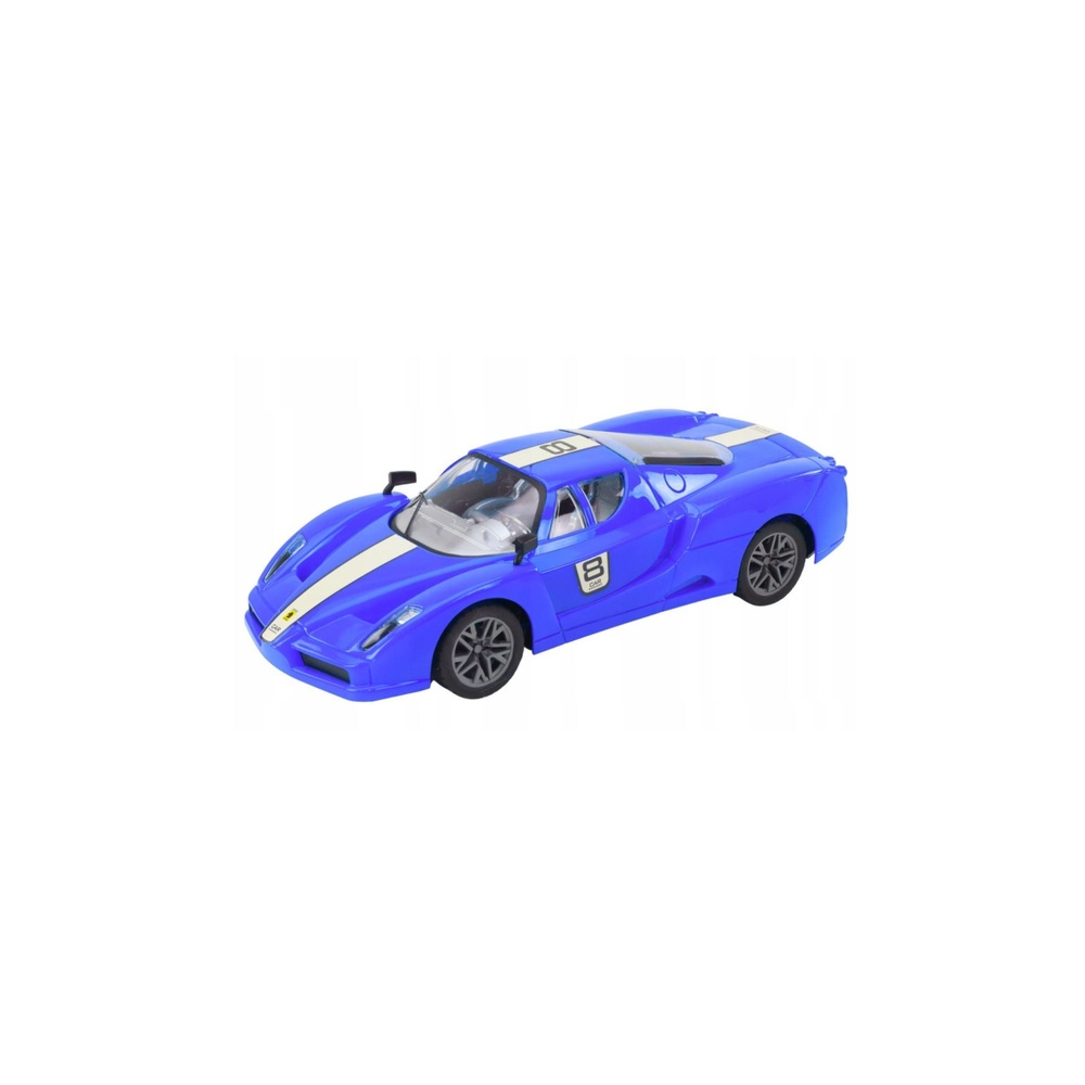 Nuotoliniu būdu valdomas sportinis automobilis 1:16 R/C raudonas