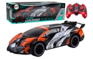 Remote Controlled Sports Car RC 1:10 Orange Speed ​​up to 25 km/h