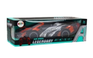 Remote Controlled Sports Car RC 1:10 Orange Speed ​​up to 25 km/h
