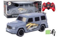 Nuotoliniu būdu valdomas RC automobilis su dinozauru 1:10, Pilkas