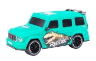 Remote Controlled RC Car with Dinosaur, 1:10 Scale, Green